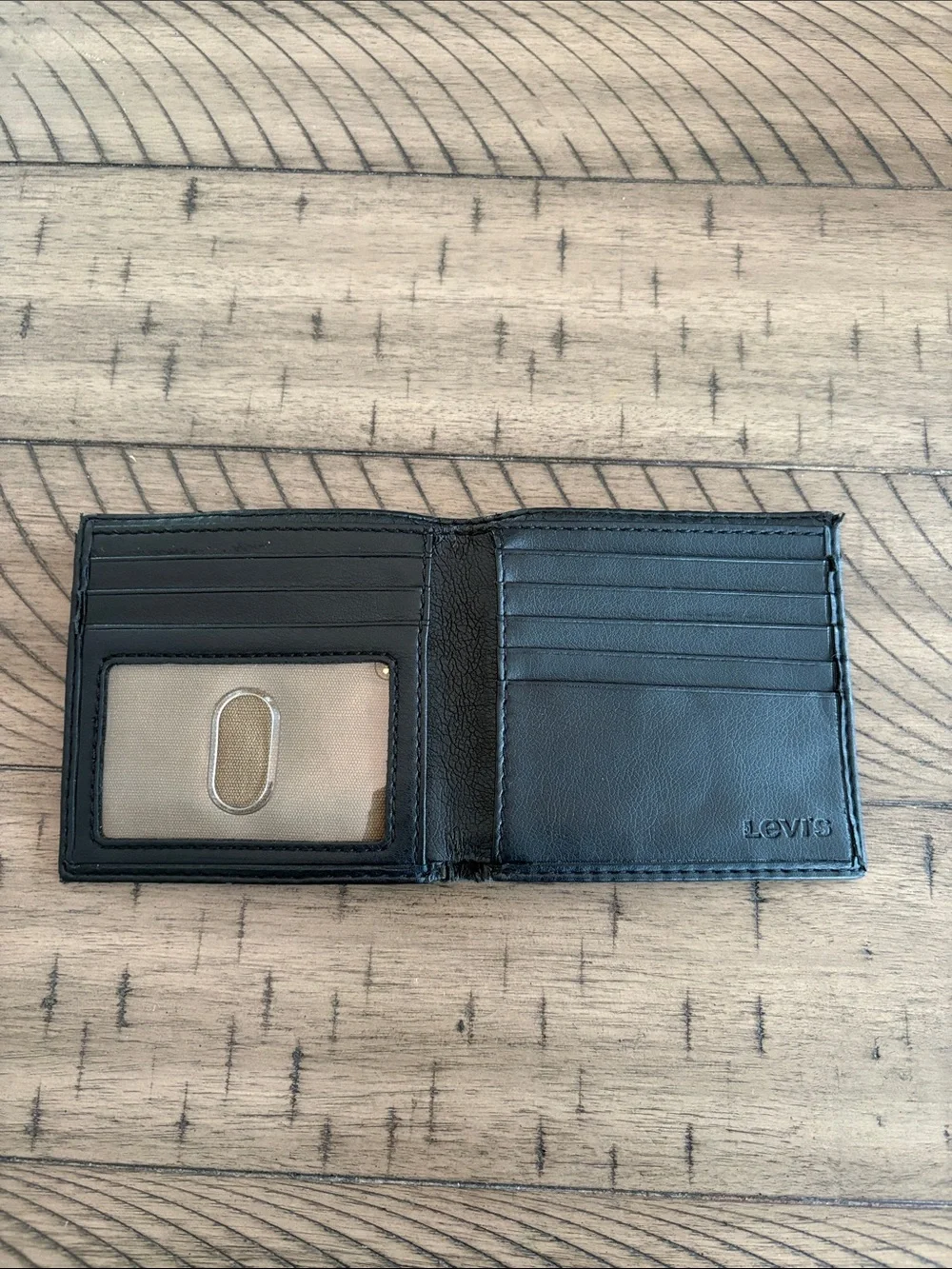 Levi's Black Leather Wallet